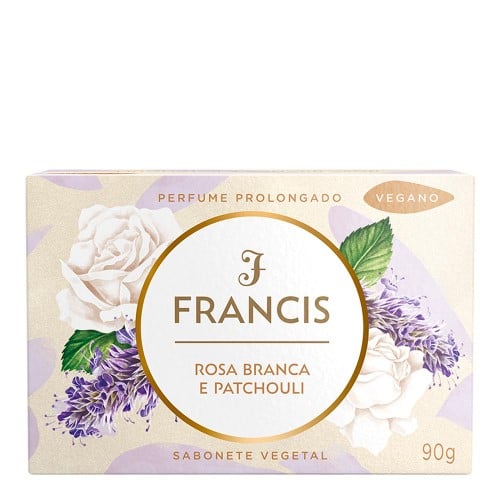 Sabonete Francis Classico branco 90g