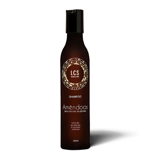 Shampoo Lcs Hair Care Amêndoas