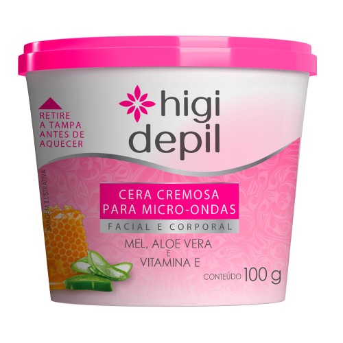 Cera Depilatória Daxx Higi Depil para Microondas 100g