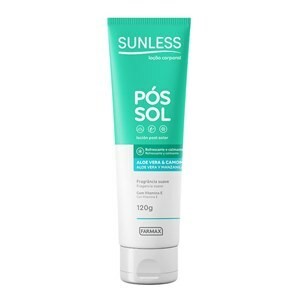 Loção Corporal Sunless Pós Sol Aloe Vera E Camomila 120g