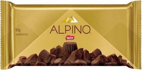 Chocolate ao Leite Nestlé Alpino 100g