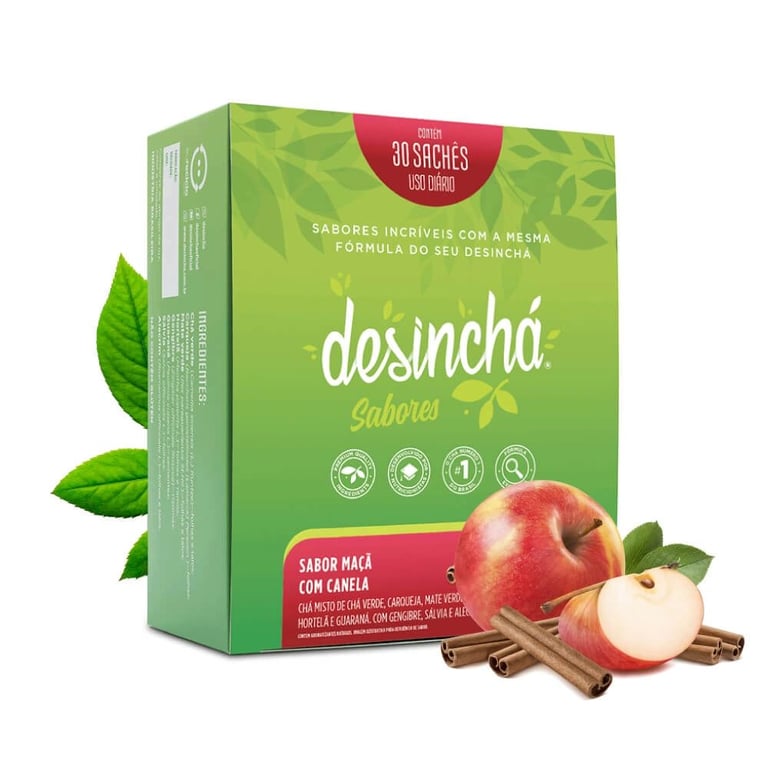 Chá Misto Desinchá – Maçã com Canela