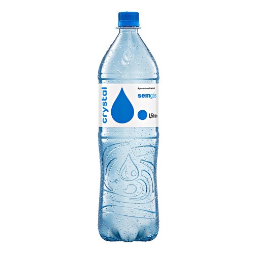 Água Crystal Sem Gás 1,5L