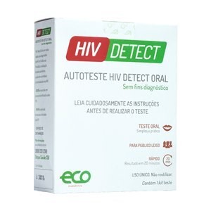 Teste Oral HIV Detect com 1 Kit