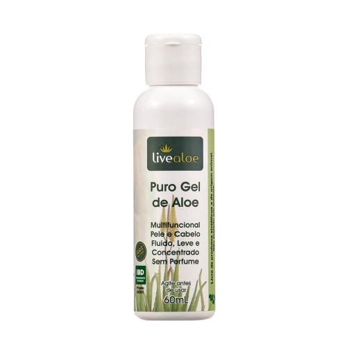 Puro Gel Multifuncional Natural de Aloe 60ml – Livealoe