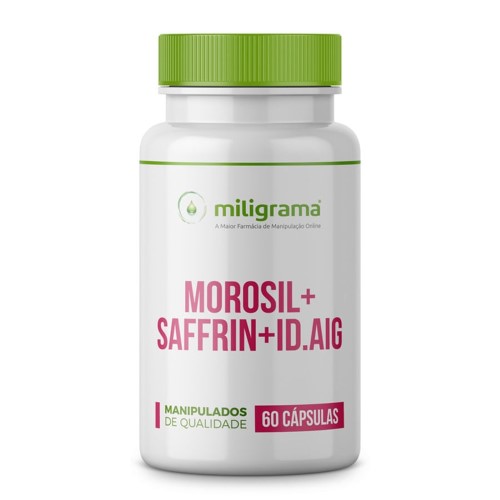 Morosil 200mg + Saffrin 90mg + Id-aLG 100mg 60 Cápsulas