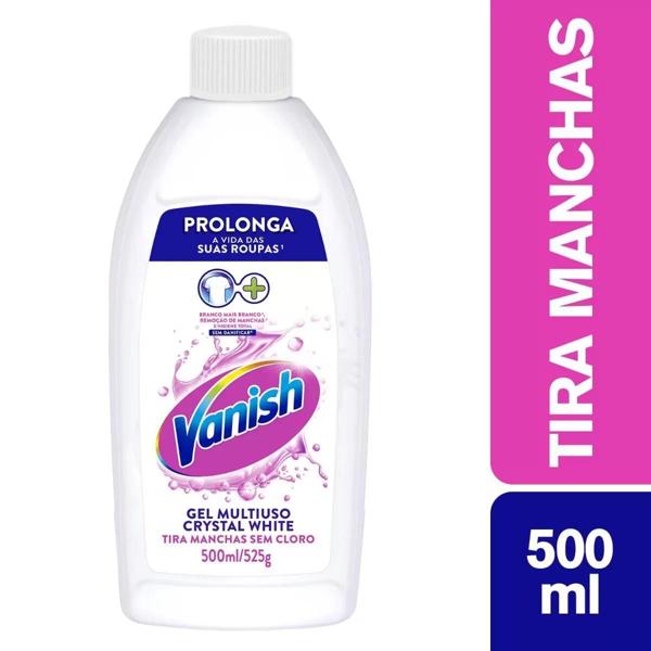 Alvejante Vanish Liquido White Sem Cloro Refil 500ml