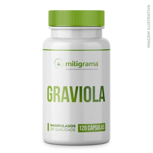 Graviola 500mg 120 Cápsulas