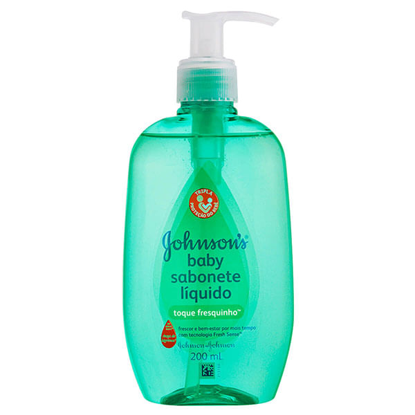 Sabonete Líquido Johnson Baby Toque Fresquinho 200ml