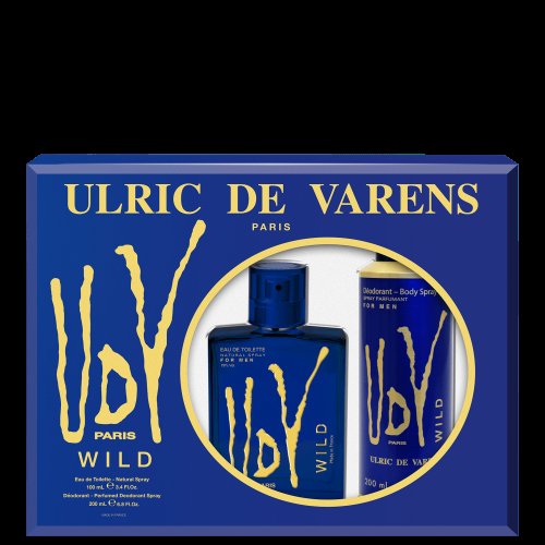 Ulric de Varens Wild Kit de Perfume Masculino - EDT + Body Spray