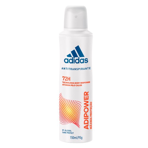 Desodorante Aerosol Antitranspirante Adidas Feminino AdiPower Máxima Proteção com 150ml