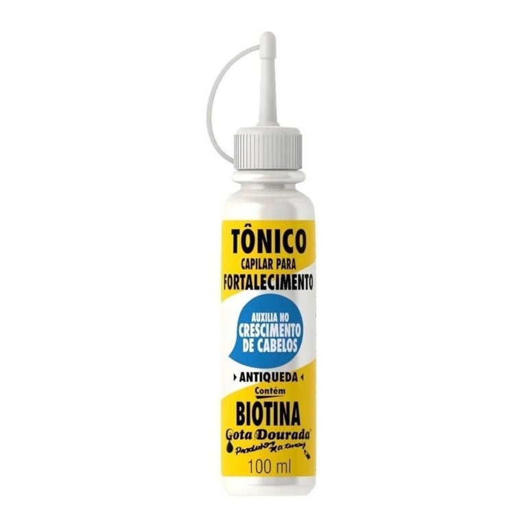 Tonico Capilar Gota Dourada Biotina 100ml