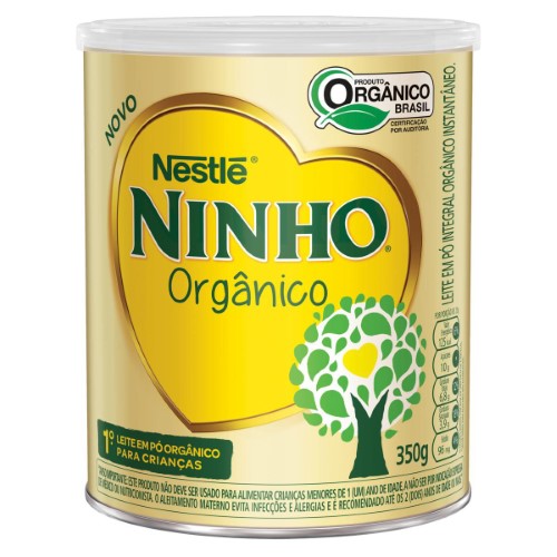 Leite em Pó Ninho Orgânico Integral 350g