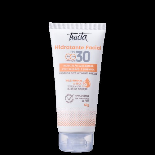 Tracta FPS30 Pele Normal A Seca - Hidratante Facial 50g