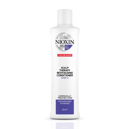 Condicionador Nioxin System 6 Color Safe Scalp Therapy Revitalising com 300ml