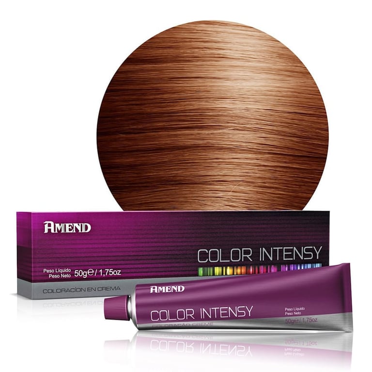 Coloração Color Intensy Louro Médio Acobreado Dourado 7.43 - 50g