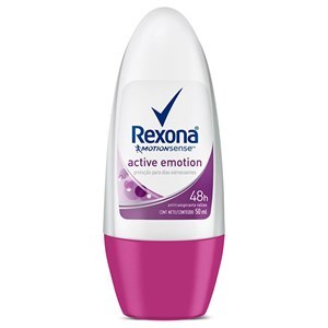 Desodorante Rexona Roll On Active Emotion Feminino 50ml