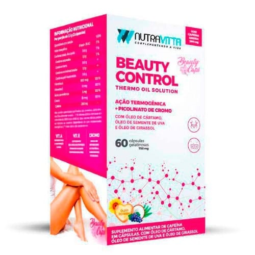 Nutravitta Beauty Control Cromo + Cartamo Sorocaps