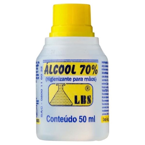 Álcool 70% LBS 50Ml