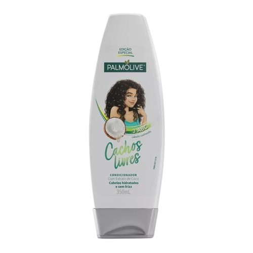 Condicionador Palmolive Cachos Livres Extrato de Coco 350ml