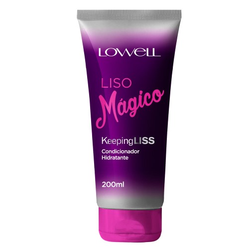 Condicionador Lowell Liso Mágico com 200ml