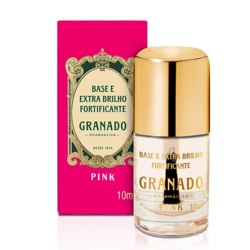 Base Para Unhas Granado Pink Extra Brilho Fortificante 10ml