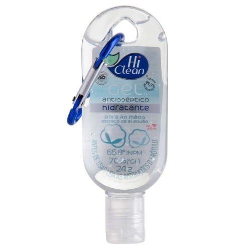 Gel Higienizador Antisséptico Hi Clean Extrato De Algodão