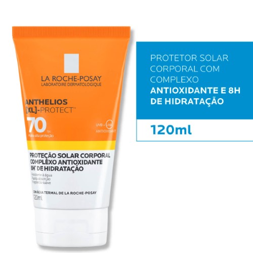 Protetor Solar La Roche Posay Para Corpo Anthelios Xl Fps70 120ml