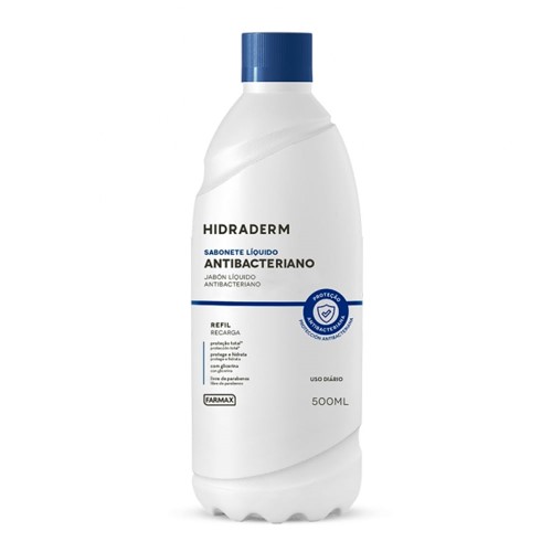 Sabonete Líquido Antibacteriano Hidraderm 500ml