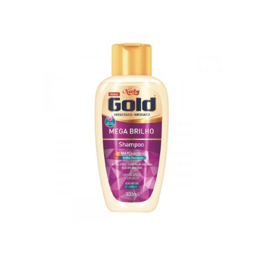 Shampoo Niely Gold Mega Brilho 300ml