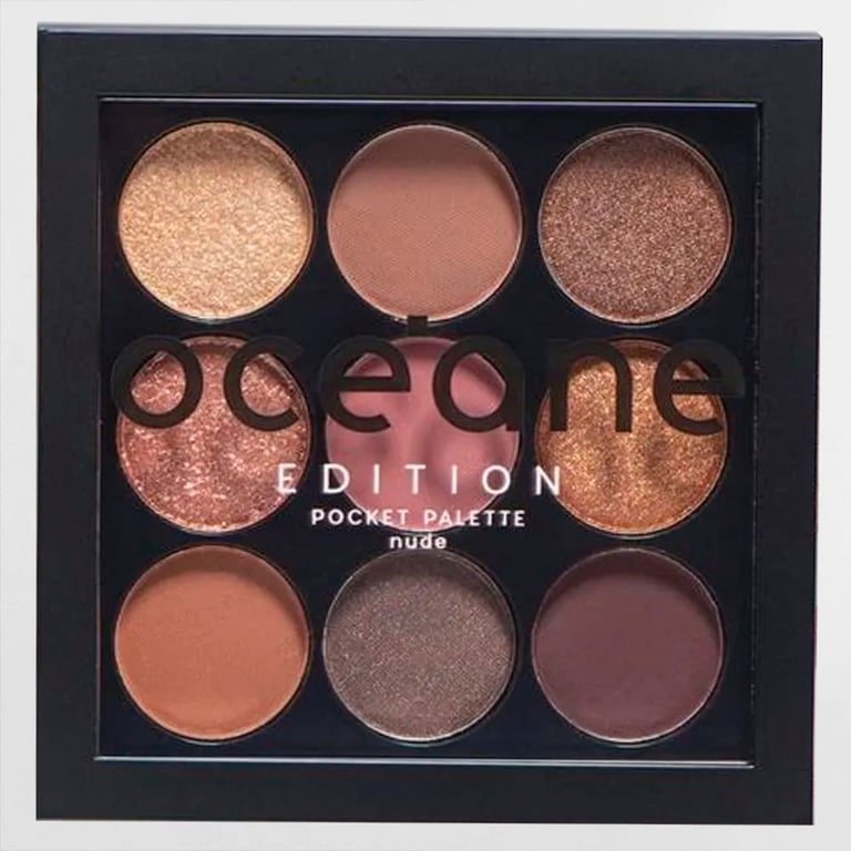 Paleta De Sombras Oceane Edition Pocket Palette Nude 7g