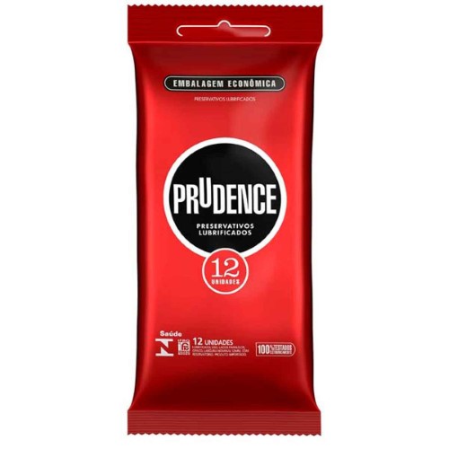 Camisinha Prudence Lubrificado 12 Unidades