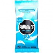 Preservativo Prudence Ultra Sensível Com 6 Und