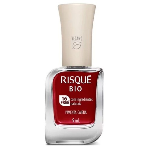 Esmalte Risqué Bio Pimenta Caiena 9ml