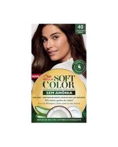 Tintura Wella Soft Color 40 Castanho Médio com 1 unidade