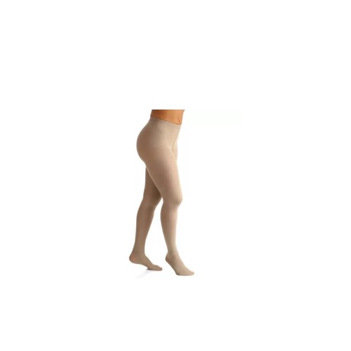 Meia Calça 20-30 Select Comfort Premium Sigvaris Longa Natural Ponteira Aberta G