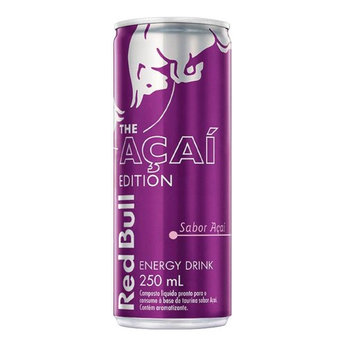 Energético Red Bull Energy Drink Açaí 250ml