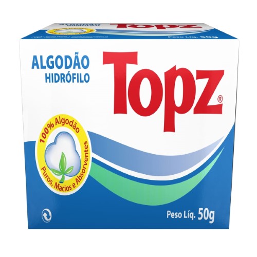 Algodão Topz Caixa 50g