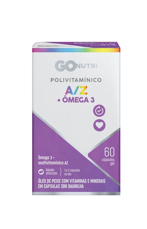 Gonutri A-Z+Omega 3 60Cps