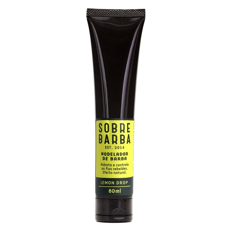 Modelador de Barba Sobrebarba Lemon Drop com 80ml