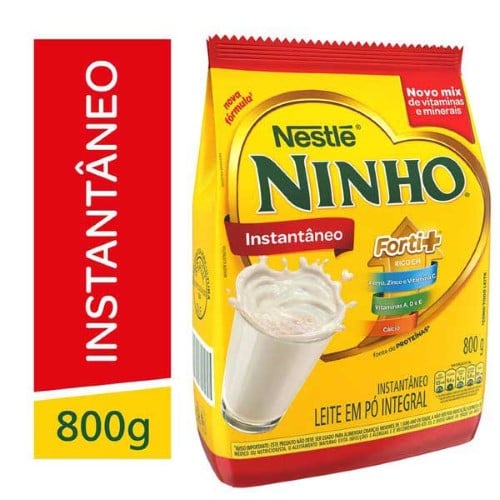 Ninho Instantâneo Forti+ Sachê 800g