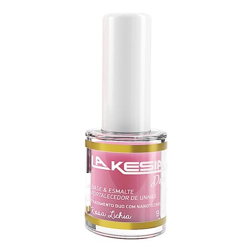 Fortalecedor de Unhas LaKesia Duo Rosa Lichia 9ml