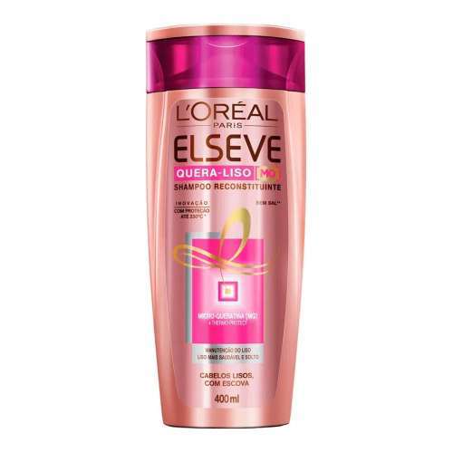 Shampoo Elseve Quera-Liso 400ml