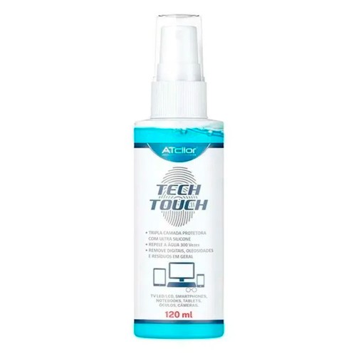 Limpa Tela Atcllor Tech Touch Eletrônicos 120ml