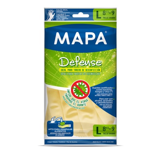 Luva Mapa Defense L Contém 1 Par