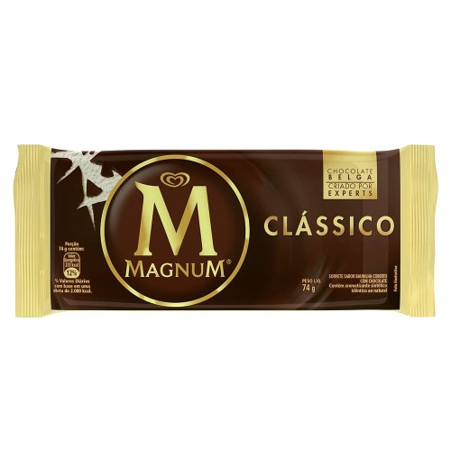 Sorvete Kibon Magnum Clássico 74g