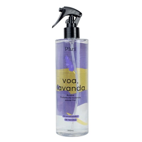 Aromatizador De Tecidos Pluri Voa, Lavanda Aonde Flor 500ml