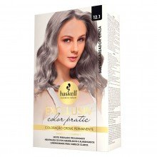 Excllusiv Color Pratic - Kit Coloração 12.1 Superclareador Cinza