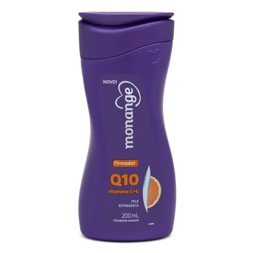 Hidratante Desodorante Monange Firmador Q10 Vitamina C + E Pele Extrasseca 200ml