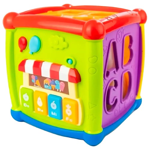 Cubo de Atividades Musical (18m+) - Multikids Baby